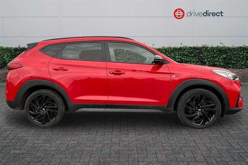 Used Hyundai Tucson N Line 136 HP (100 kW) 2020 Red SUV