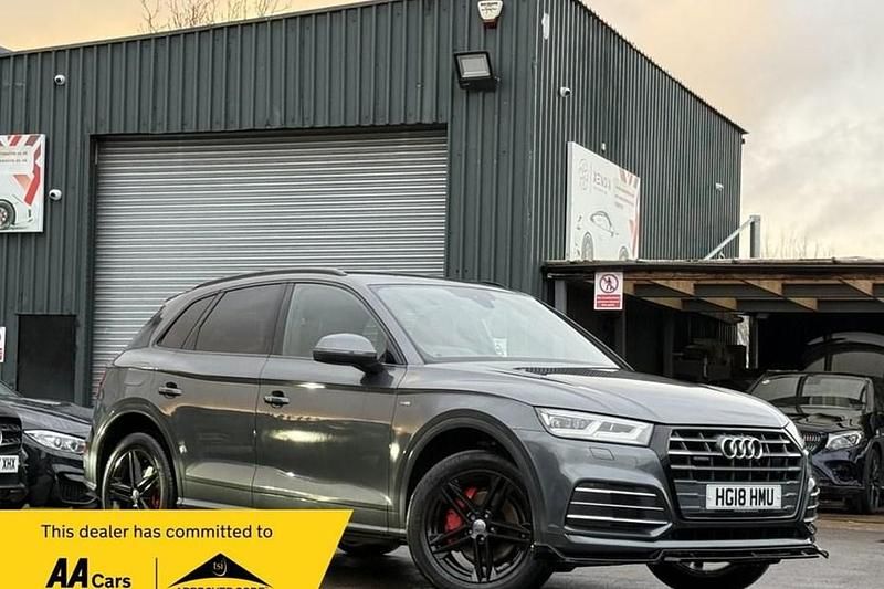 Grey Used 2018 Audi Q5 S-Line SUV | £15,790 (Fair price) - Image 1/1