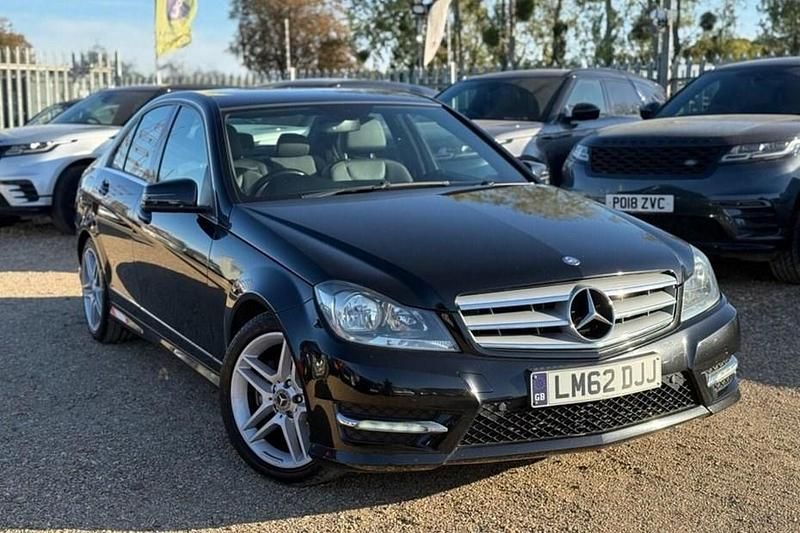 Black Used 2012 Mercedes C180 AMG Sedan | £5,999 (Fair price) - Image 1/1