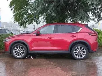 Gebraucht Mazda CX-5 Inclusive 165 PS (121 kW) 2019 Rot SUV