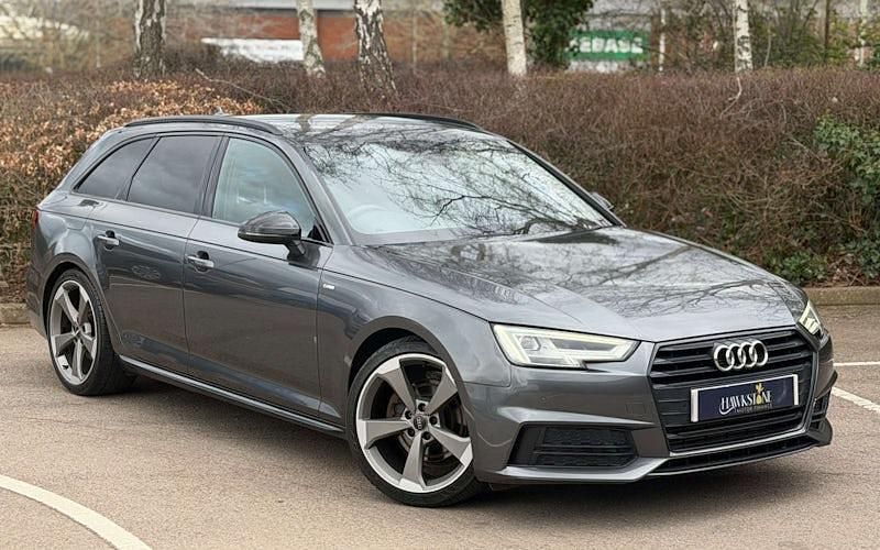 Used Audi A4 Black Edition 190 HP (139 kW) 2017 Grey Estate