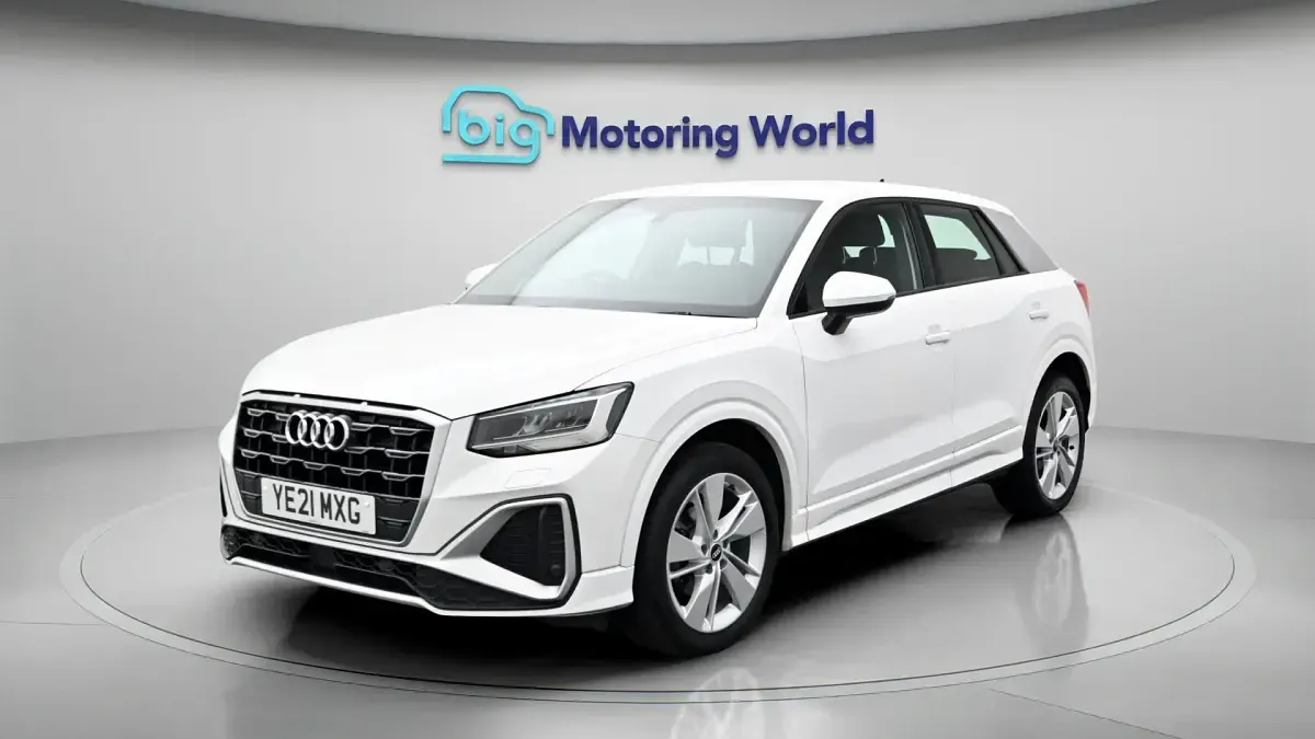 Used Audi Q2 S-Line 110 HP (80 kW) 2021 White SUV