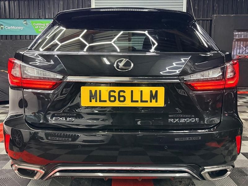 Used Lexus RX200t Sport Line 235 HP (172 kW) 2016 Black SUV