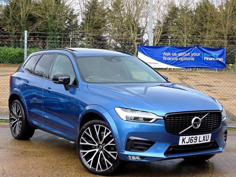 Blue Used 2020 Volvo XC60 R-Design Pro SUV | £21,990 (Fair price) - Image 1/4