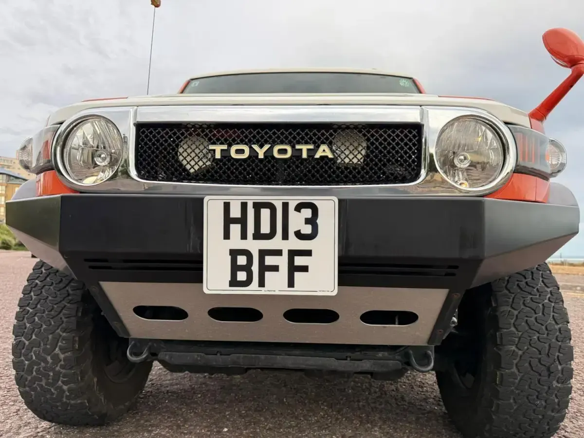 Used Toyota FJ 2025 Orange SUV