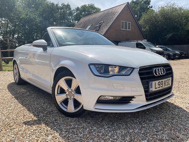 White Used 2014 Audi A3 Cabriolet Sport Cabriolet | £5,995 (Fair price) - Image 1/4