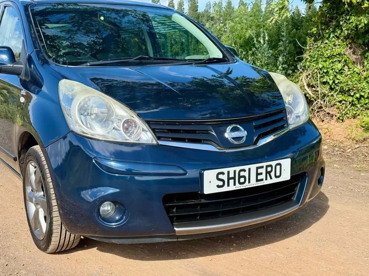 Used Nissan Note N-TEC 2011 Blue Hatchback