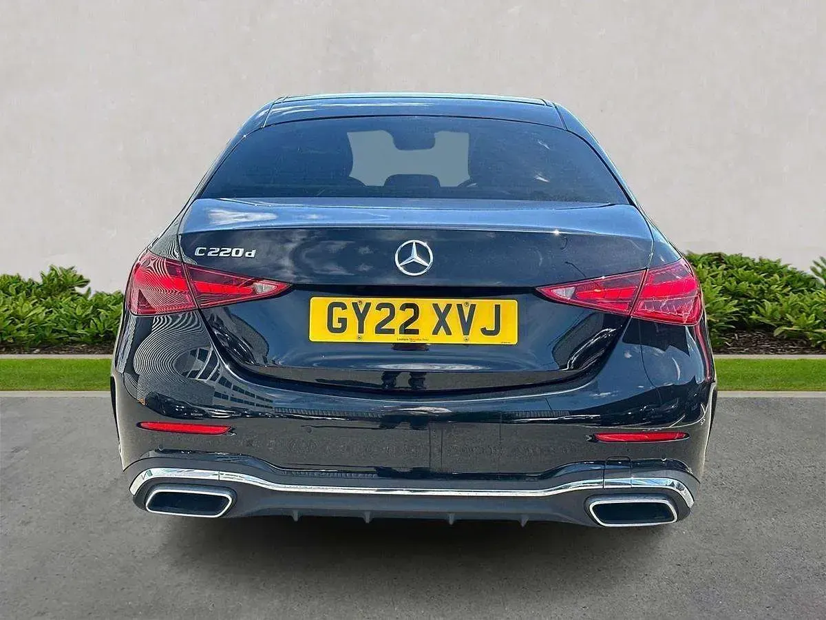 Used Mercedes C220 AMG Line Premium 2022 Black Sedan