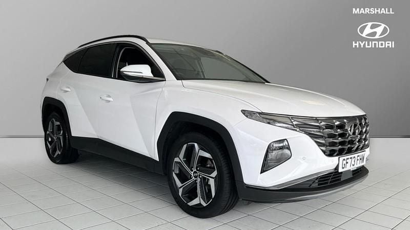 White Used 2023 Hyundai Tucson Premium SUV | £23,393 (Good price) - Image 1/4
