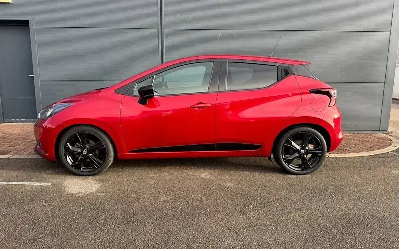 Used Nissan Micra 92 HP (67 kW) 2021 Red Hatchback