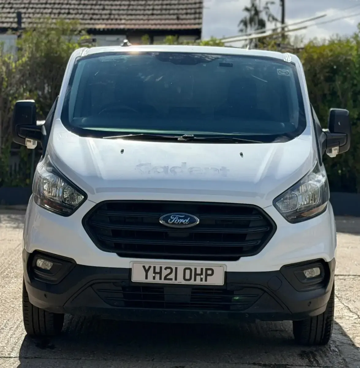 Used Ford Transit Custom 105 HP (77 kW) 2021 White Van