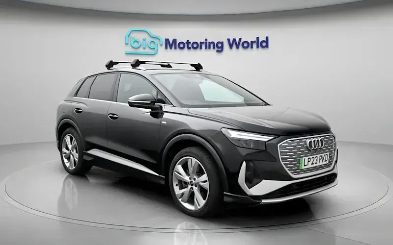 Used Audi Q4 e-tron S-Line 150 kW (204 HP) 2023 Black SUV