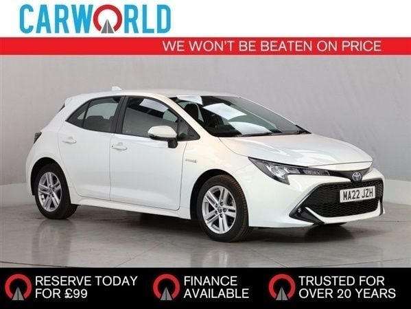 White Used 2022 Toyota Corolla Hatchback | £19,188 (A bit pricey) - Image 1/1