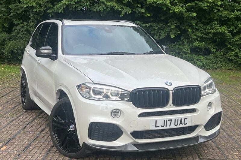 White Used 2017 BMW X5 M Sport SUV | £25,990 (Fair price) - Image 1/1