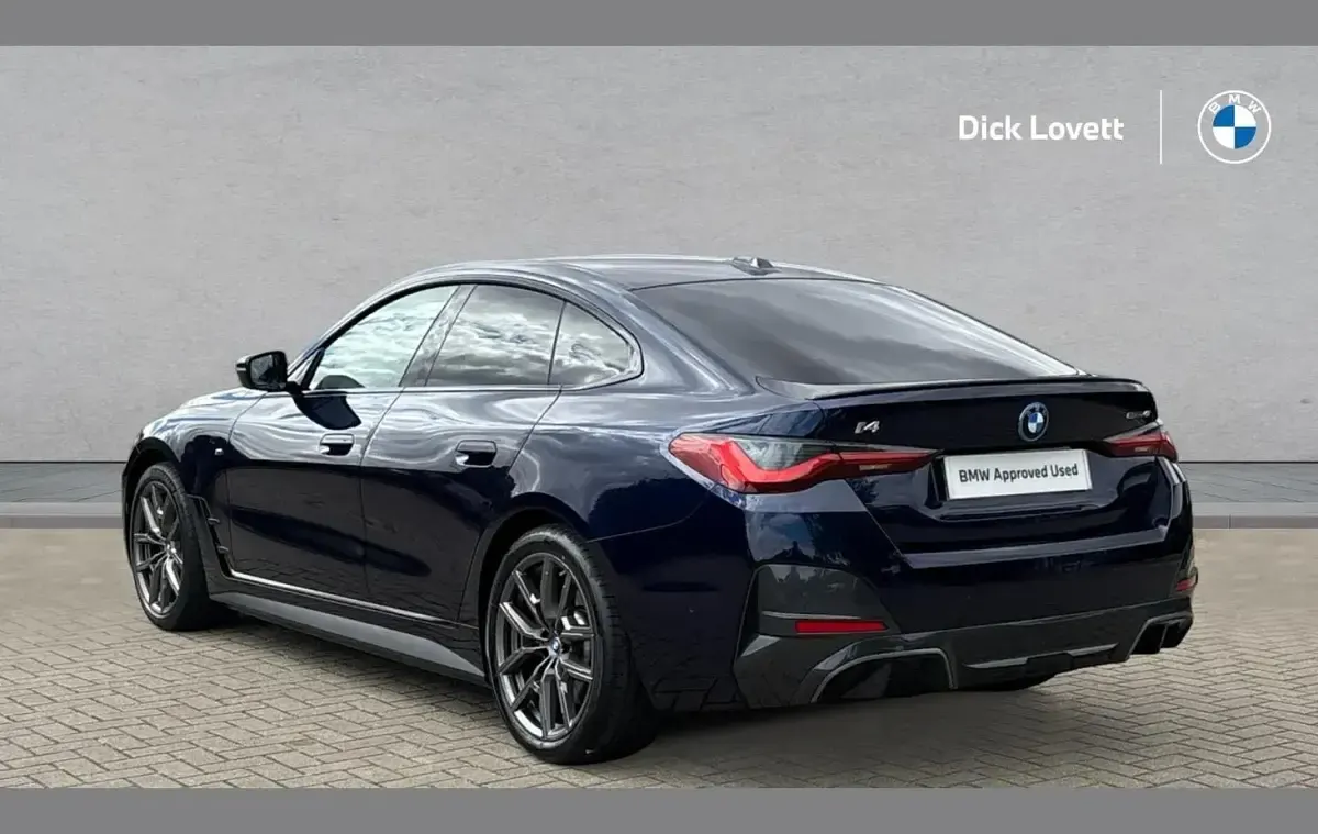Used BMW i4 M Sport 250 kW (340 HP) 2022 Blue Sedan
