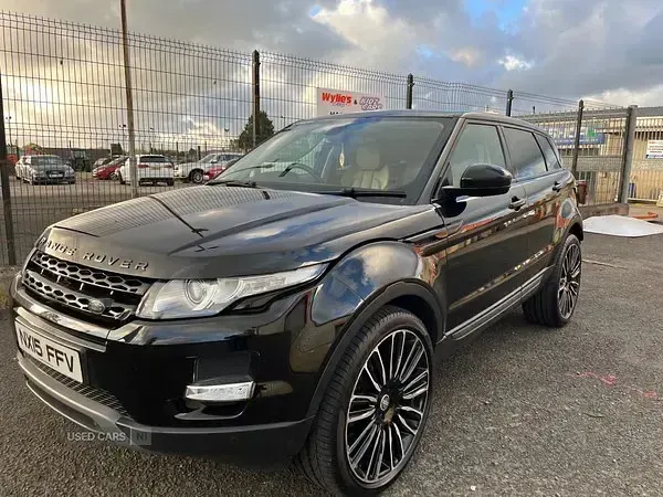 Begagnad Land Rover Range Rover evoque HSE Dynamic 2017 Svart