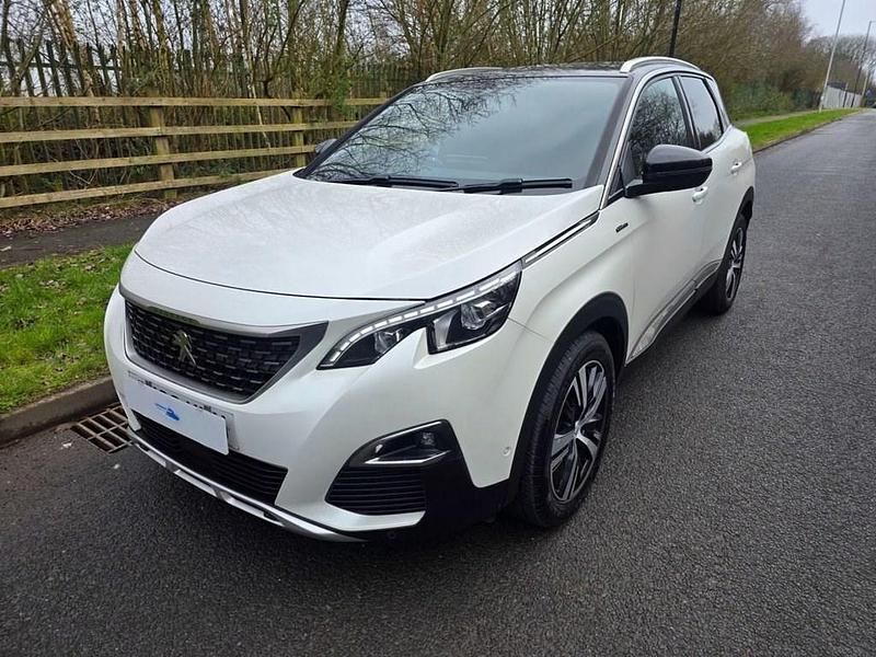 Used Peugeot 3008 GT-line 130 HP (95 kW) 2018 White SUV