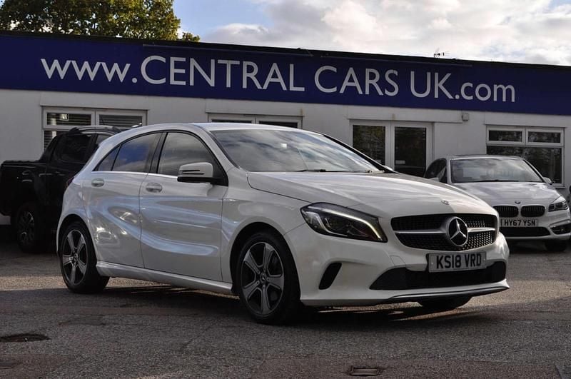 White Used 2018 Mercedes A200 Sport Edition Hatchback | £9,995 (Fair price) - Image 1/4