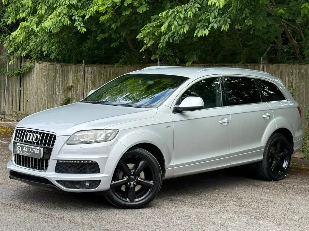 Used Audi Q7 S-Line 245 HP (180 kW) 2012 Silver SUV