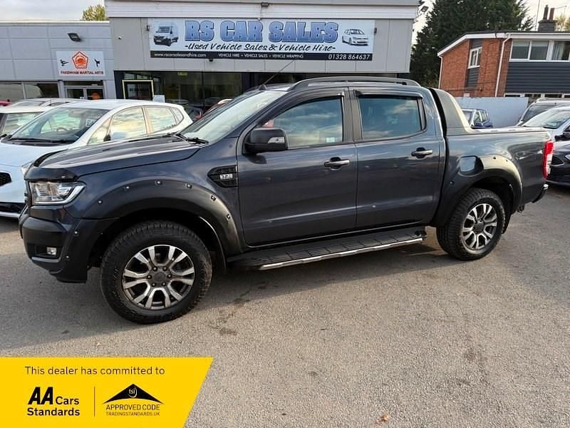 Grey Used 2019 Ford Ranger Wildtrack Pickup | £11,000 (Good price) - Image 1/4