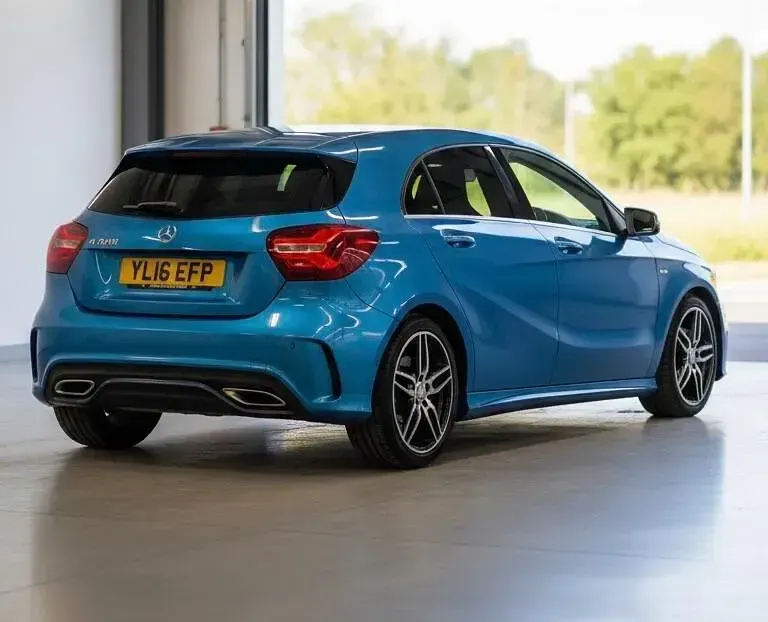 Used Mercedes A200 AMG Line Premium 2016 Blue Hatchback