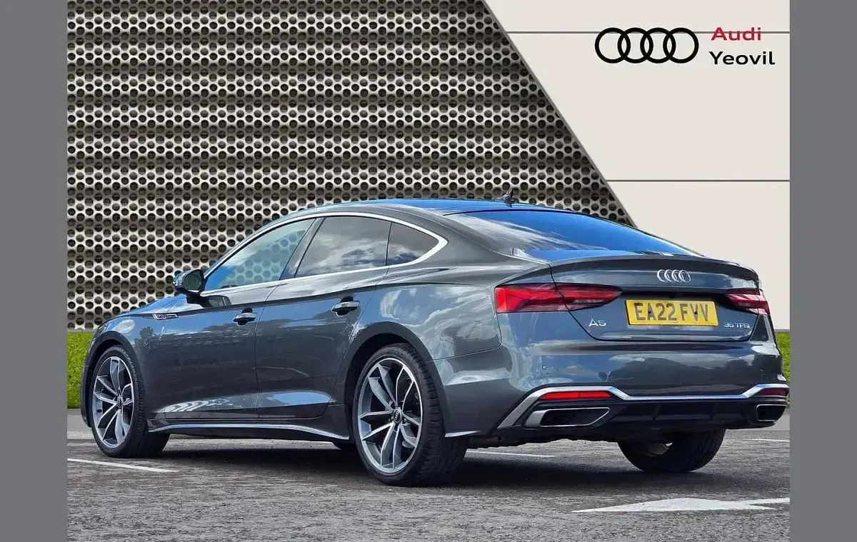 Used Audi A5 S-Line 147 HP (108 kW) 2022 Grey Coupe