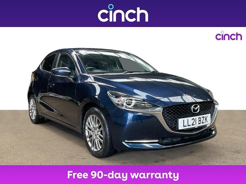 Blue Used 2021 Mazda 2 Inclusive Hatchback | £11,449 (Fair price) - Image 1/3