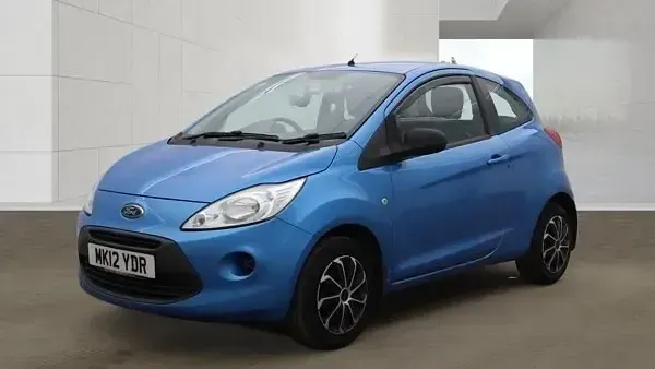 Used Ford Ka S 69 HP (50 kW) 2012 Blue Hatchback
