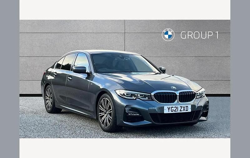 Grey Used 2021 BMW 320e M Sport Sedan | £22,995 (Fair price) - Image 1/4
