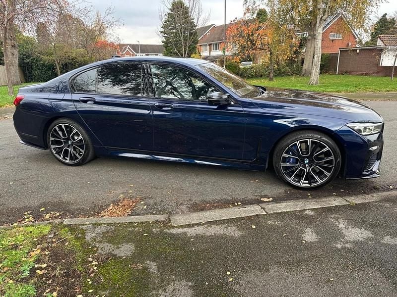 Used BMW 750 M Sport 2021 Blue Sedan