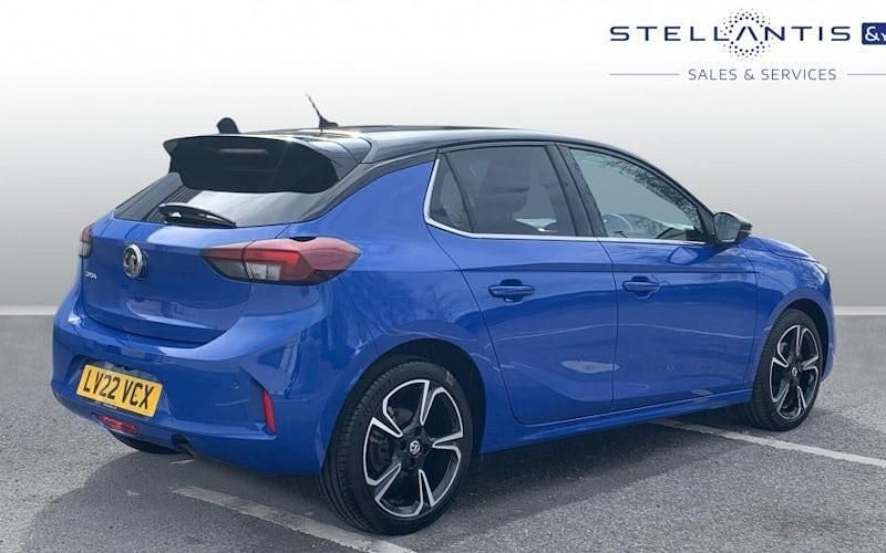 Used Vauxhall Corsa Edition 101 HP (74 kW) 2022 Blue Hatchback