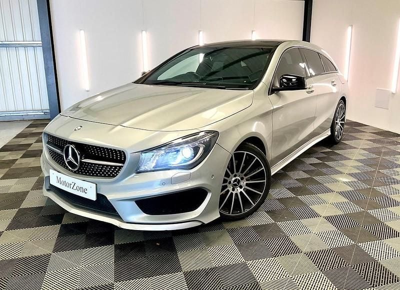 Silver Used 2015 Mercedes CLA220 AMG Sedan | £9,450 (Good price) - Image 1/4
