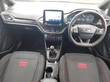 Begagnad Ford Fiesta ST-Line 100 HK (73 kW) 2023 Blå Halvkombi