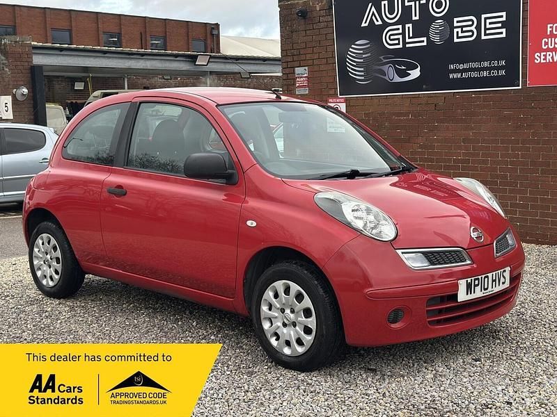 Usado Nissan Micra Visia 79 HP (58 kW) 2010 Vermelho Citadino