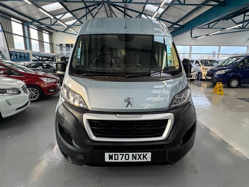 Used Peugeot Boxer S 140 HP (102 kW) 2021 Blue Van
