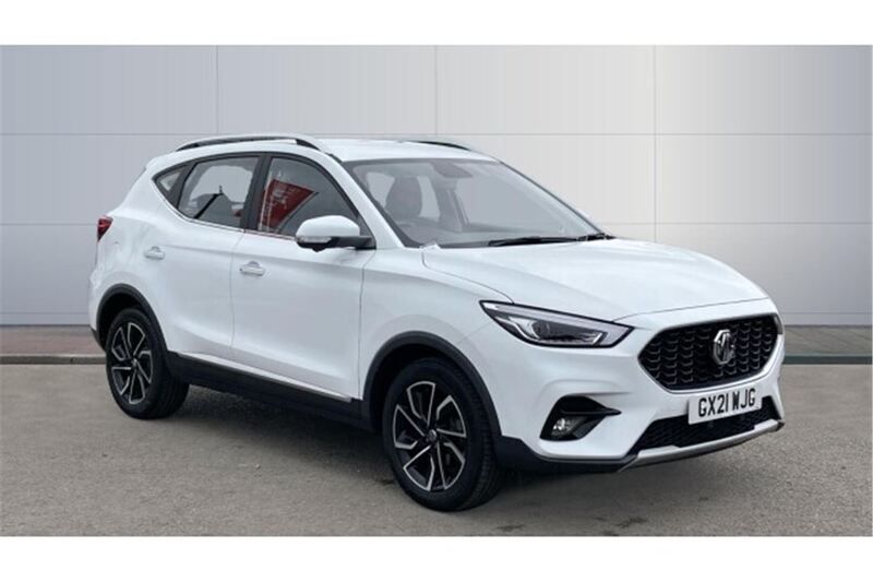 White Used 2021 MG ZS Exclusive Sedan | £14,146 (Fair price) - Image 1/4