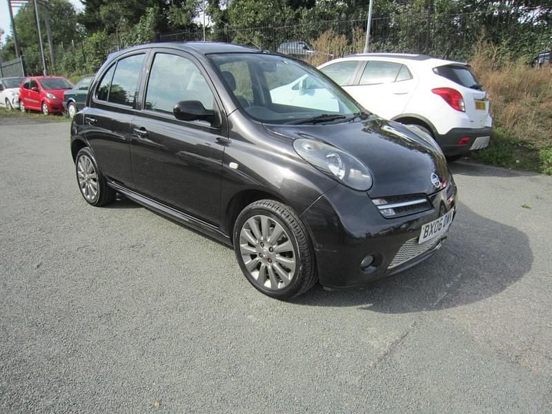 Black Used 2006 Nissan Micra Hatchback | £1,395 (Fair price) - Image 1/4