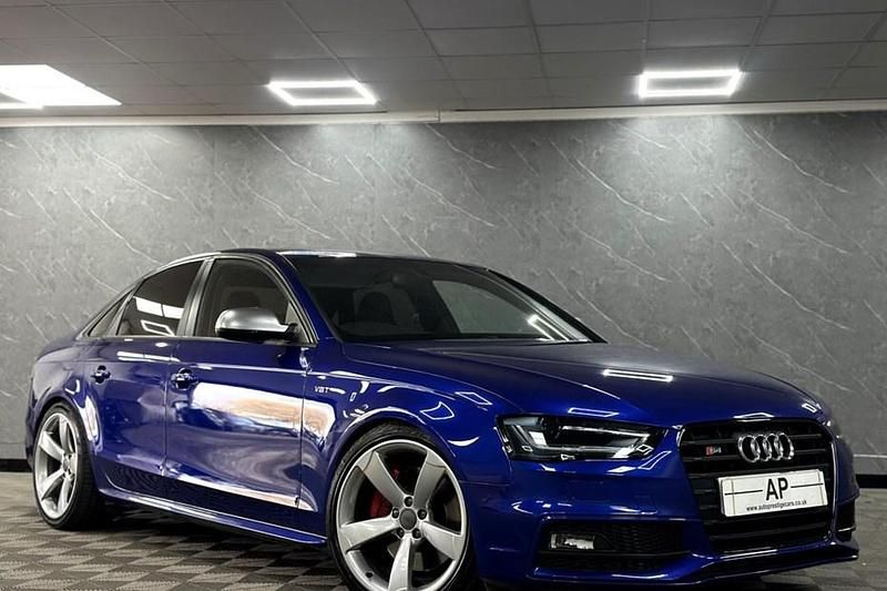 Used Audi A4 Black Edition 272 HP (200 kW) 2013 Blue Sedan