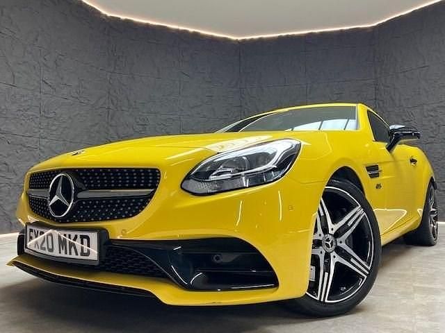 Used Mercedes SLC200 Edition 184 HP (135 kW) 2020 Yellow Cabriolet