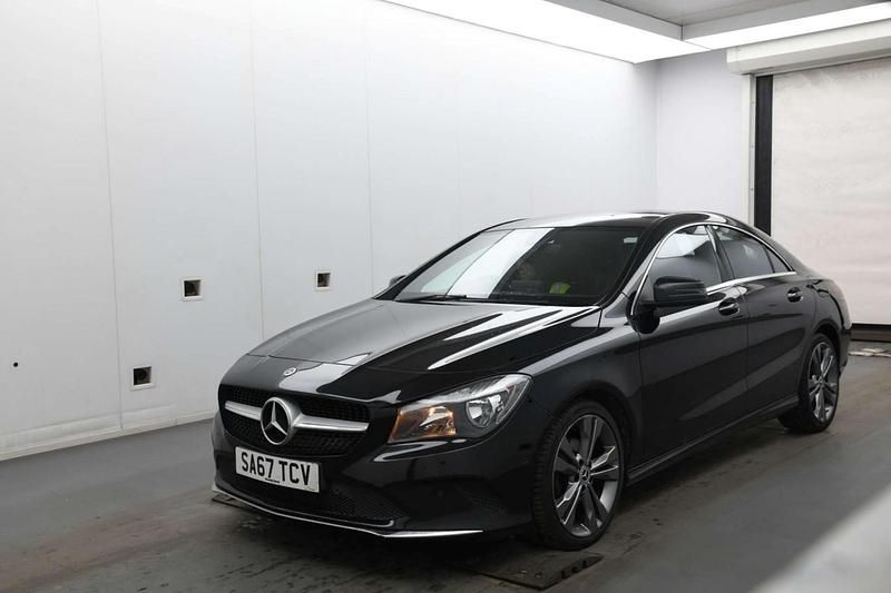 Used Mercedes CLA180 2017 Black Sedan