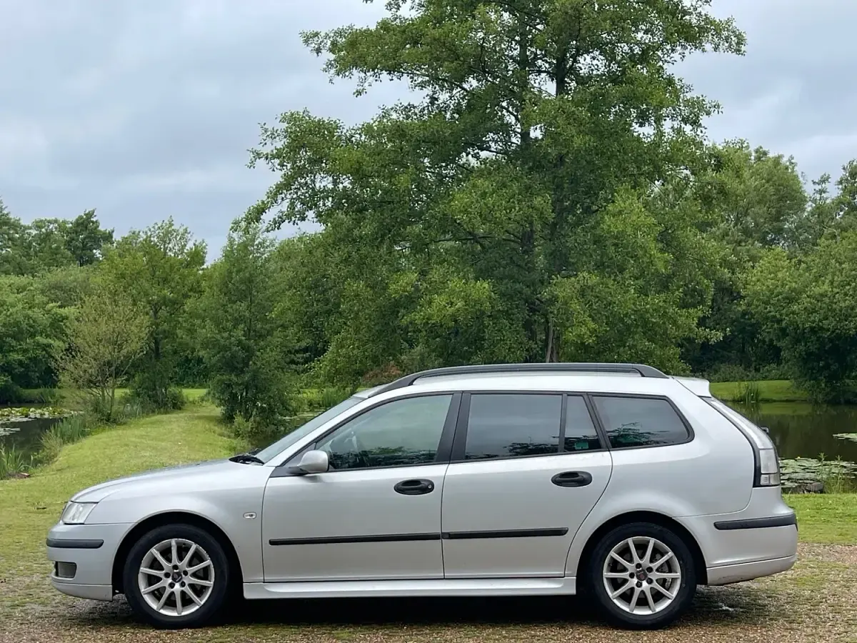 Used Saab 9-3 Linear 2007 Silver Estate