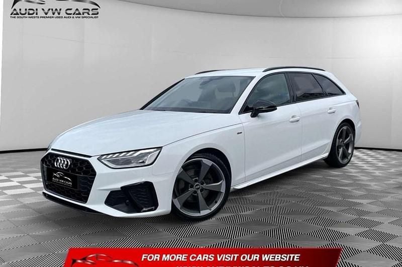 White Used 2021 Audi A4 Black Edition Estate | £21,350 (Fair price) - Image 1/1