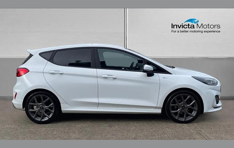 Used Ford Fiesta ST-Line 125 HP (91 kW) 2022 White Hatchback