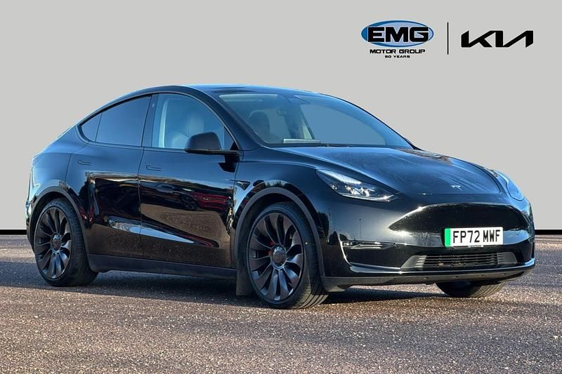 Black Used 2022 Tesla Model Y Performance SUV | £26,995 (Fair price) - Image 1/3