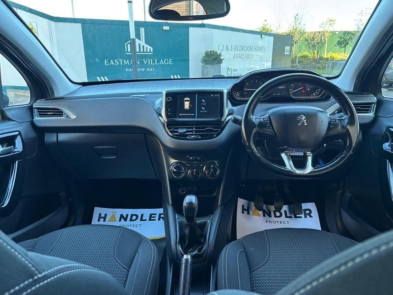 Usado Peugeot 208 Allure 2017 Azul Citadino