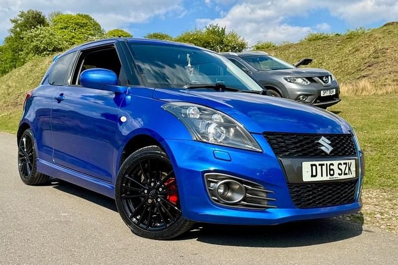 Used Suzuki Swift Sport 136 HP (100 kW) 2016 Blue Hatchback