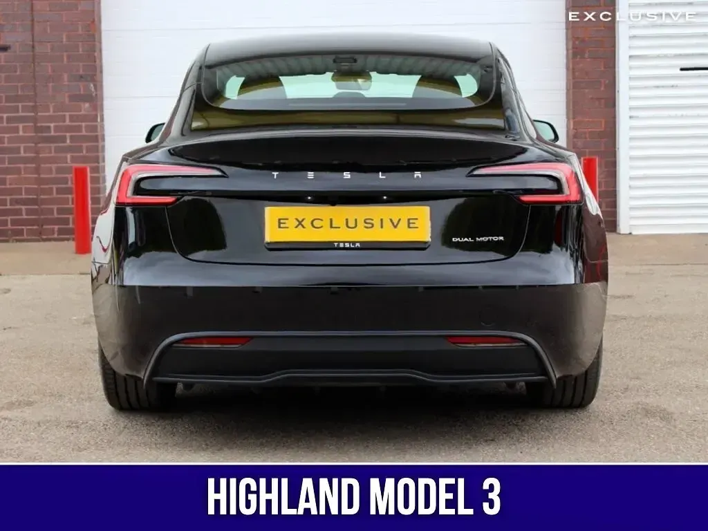 Used Tesla Model 3 Long Range AWD 366 kW (498 HP) 2024 Black Sedan