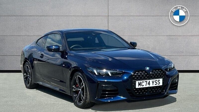Blue Used 2025 BMW 420 M Sport Coupe | £39,490 (Good price) - Image 1/4