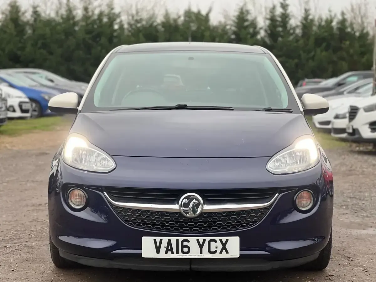 Used Vauxhall Adam Glam 2016 Blue Hatchback