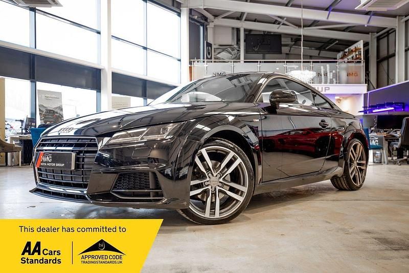 Used Audi TT S-Line 180 HP (132 kW) 2016 Black Coupe